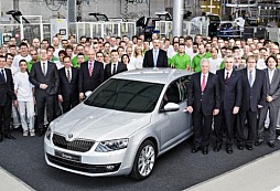 New ŠKODA Octavia: series production has begun