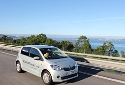 ŠKODA Citigo CNG World Record