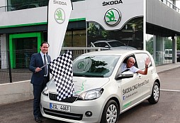 ŠKODA Citigo CNG with efficiency record