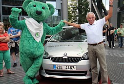 ŠKODA Citigo CNG on record journey across Europe