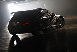 The new ŠKODA Fabia R 5 thrills users on Facebook, YouTube and Twitter with its zebra look