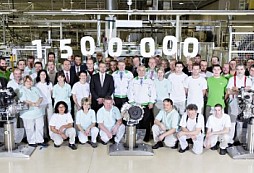 Record: ŠKODA produces 1.5 million engines and gearboxes in 2014